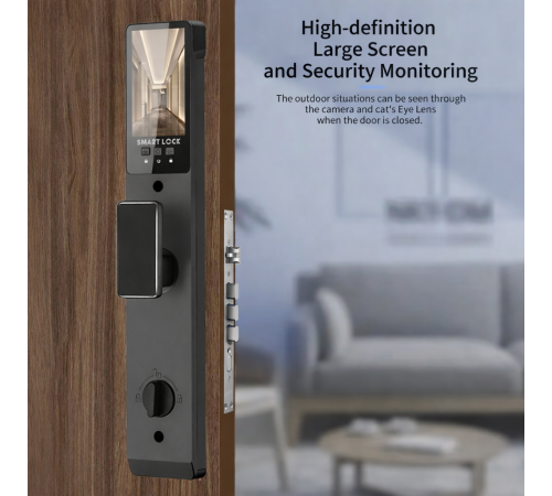 Умный дверной замок с распознаванием лица XSDTS Wi-Fi Smart Lock с камерой