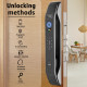 Розумний дверний замок з розпізнаванням обличчя XSDTS Wi-Fi | Smart Lock з камерою
