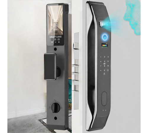 Умный дверной замок с распознаванием лица XSDTS Wi-Fi Smart Lock с камерой