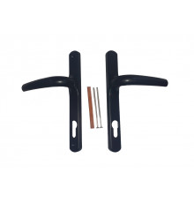 Ручка ITALY для металопластикових дверей чорна