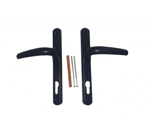 Ручка ITALY для металлопластиковой двери черная