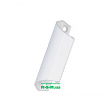 Ручка балконная (ручка курильщика) белая