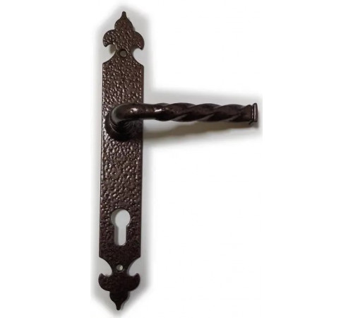 Ручка дверная Imperial EX 101 кованая коричневая