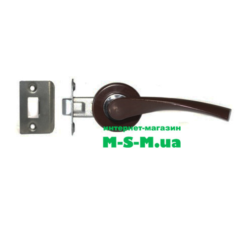 Ручка-защелка Арико ЗЩ 114-5 коричневая