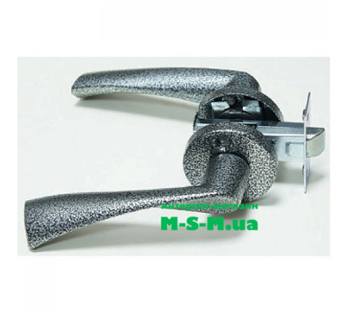 Ручка защелка Арико ЗЩ 114-5 серебристый антик