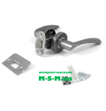 Ручка засувка Аріко ЗЩ 114-5 сріблястий антик