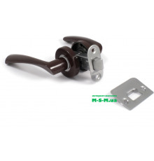 Ручка-защелка Арико ЗЩ 114-5 коричневая