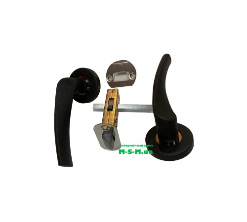 Ручка-защелка Арико ЗЩ 114-5 черная