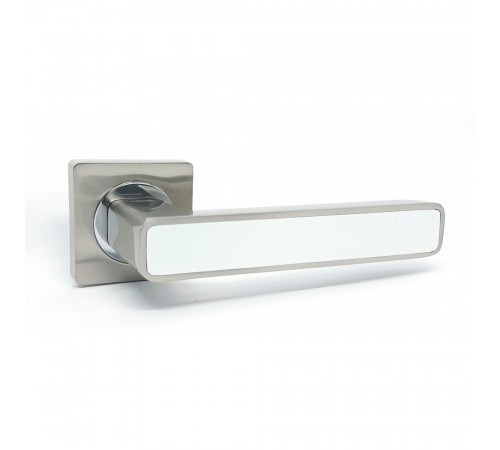 Ручка на розетке KEDR R 08.820-AL-SN/CP-WHITE