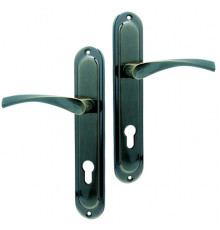 Ручки на планке KEDR 85.323-AL 85 мм (планка 37мм)