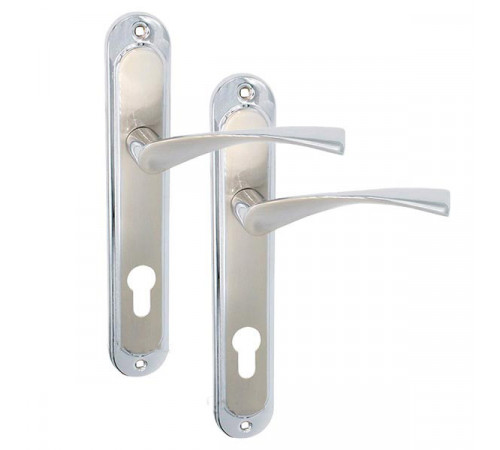 Ручки на планке IMPERIAL Bravo 85C SN/CP