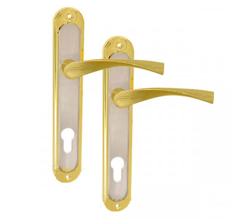 Ручки на планке IMPERIAL Bravo 85C SN/GP