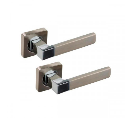 Ручки на розетке KEDR R06.081-AL SN/CP