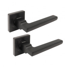 Ручки на розетке KEDR R06.180-AL black mat