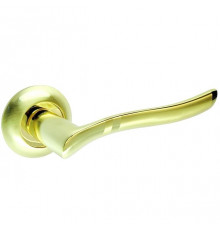 Ручки на розетке KEDR R10.035-AL PB/SB