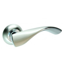 Ручки на розетке KEDR R10.049-AL SN/CP