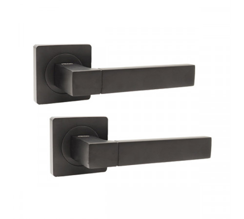 Ручки на розетке KEDR R06.081-AL black