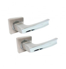 Ручки на розетці KEDR R06.140-AL SN/CP