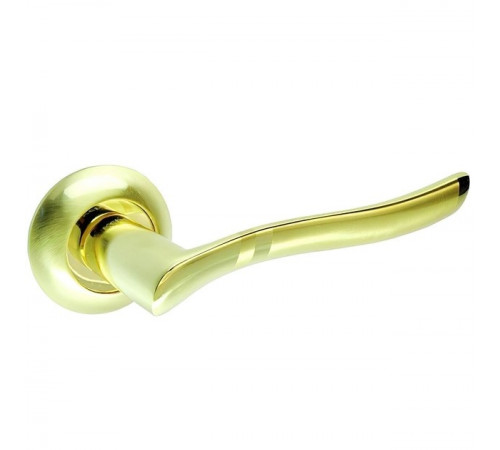 Ручки на розетке KEDR R10.035-AL PB/SB