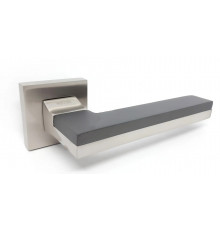 Ручки на розетці KEDR R62.722-AL Graffit (UP)/SN