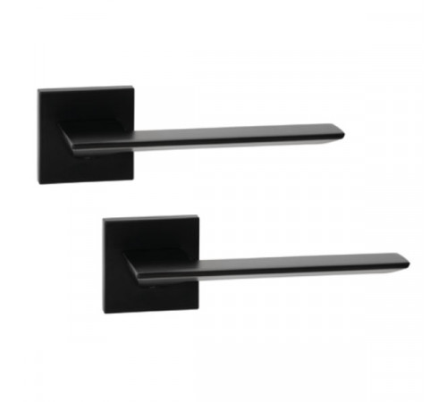 Дверна ручка KEDR ULTRA R21.175 (Black Matt) — Елегантність у стилі Hi-Tech