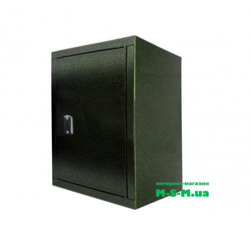 Сейф офисный 350х260х260 Зеленый антик