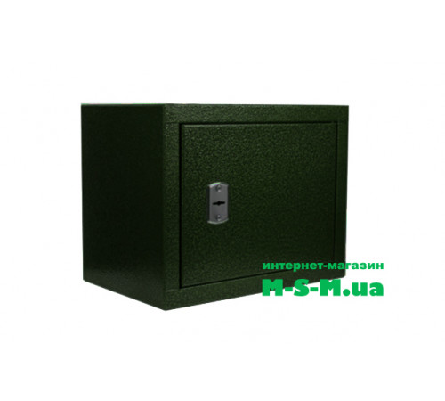 Сейф офисный 380х480х350 Зеленый антик