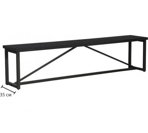 Лавка Aurelle Home Reclaimed від MSMLOFT — масивний комфорт у стилі лофт