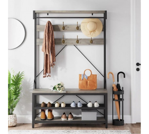 Скамейка для хранения обуви на 8 пар