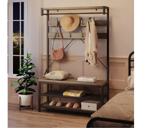 Скамейка для хранения обуви на 8 пар