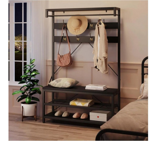 Скамья для хранения обуви на 8 пар