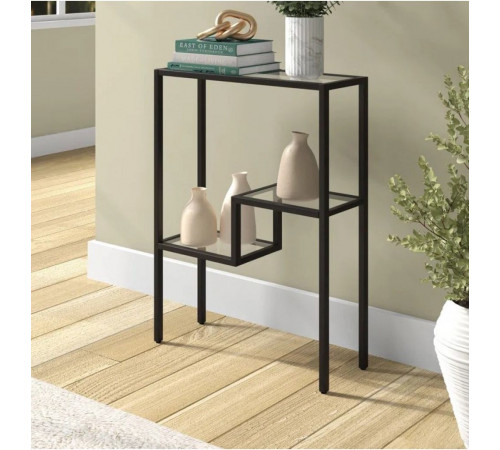 Стеклянный консольный стол Braydee