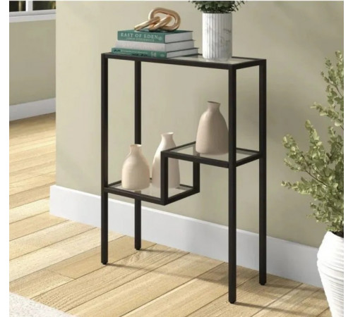 Стеклянный консольный стол Braydee