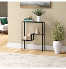 Стеклянный консольный стол Braydee