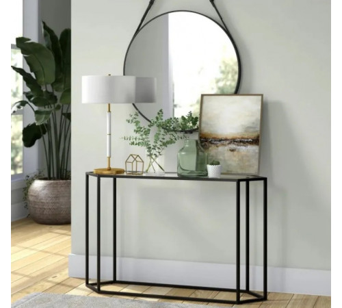 Стеклянный консольный стол Cristina