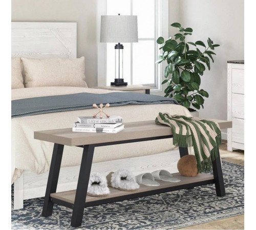 Современная скамья в прихожей