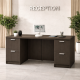Стіл Credenza — сучасний письмовий стіл з подві́йною підставкою (MSMLOFT)