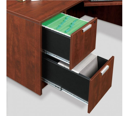 Современный угловой L‑образный стол