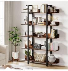 Стелаж, Tribesigns з 5 полицями, коричневий