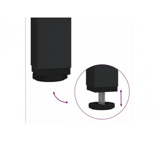 Стеллаж 102×28×172 см — узкий высокий стеллаж MSM.