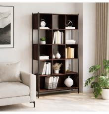 Стеллаж 102x28x172 см, коричневый