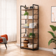 Стеллаж 5 полок Landrienne с металлическим каркасом, 158×60×30 см