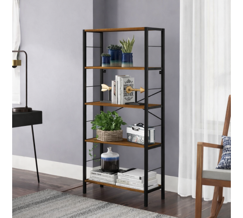 Стеллаж 5-ярусный Hallum – функциональный дизайн для дома и офиса.