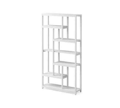 Стеллаж 7-ярусный с открытыми полками, 200×100×30 см
