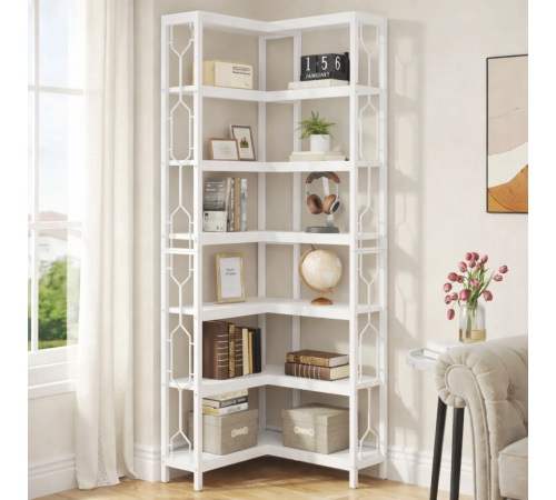 Угловой 7-ярусный стеллаж Etagere 11 – экономия пространства со стилем