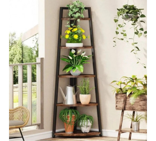 Стеллаж Berks MSM – узкий 5-ярусный стеллаж 178×66×25 см