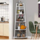 Стелаж Berks MSM — вузький 5-ярусний стелаж 178×66×25 см