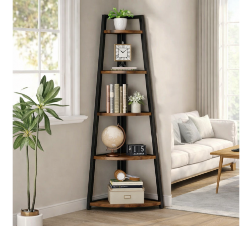 Стеллаж Berks MSM – узкий 5-ярусный стеллаж 178×66×25 см