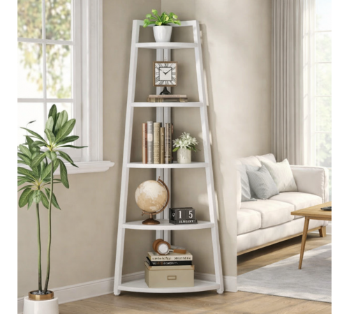 Стелаж Berks MSM — вузький 5-ярусний стелаж 178×66×25 см