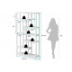 Стелаж Chappa Etagere 2 — 200×100×30 см